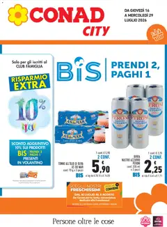 Anteprima dell'opuscolo Conad volantino City Piemonte dal negozio Conad valido da 16/07/2026