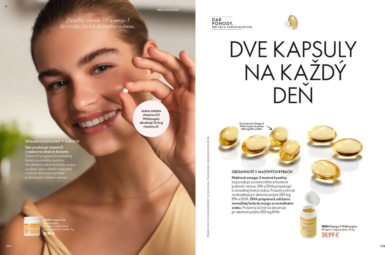 Náhľad Oriflame letáku platného od 11.11.2026 - Omega 3, Omega