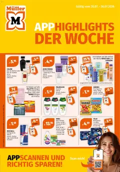 Vorschau von dem Prospekt des Geschäftes Müller, gültig ab dem 20.07.2026