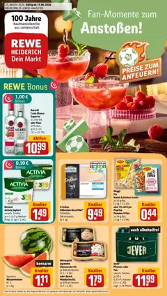 Vorschau von dem Prospekt des Geschäftes Rewe, gültig ab dem 14.06.2026