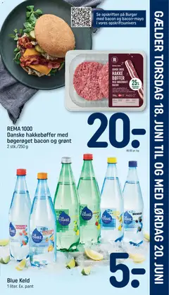 Eksempel på tilbudsavis Rema 1000 - Uge 25 Indstik fra butik Rema 1000 gyldig fra 18/06/2026
