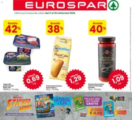 Anteprima dell'opuscolo Eurospar volantino dal negozio Eurospar valido da 17/09/2026
