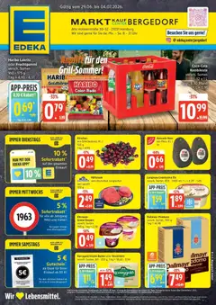 Vorschau von dem Prospekt des Geschäftes Edeka, gültig ab dem 28.06.2026