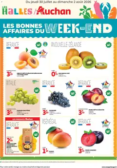 Voorbeeld van Auchan Les bons plans du week end dans votre hyper ! van winkel Auchan geldig vanaf 30/07/2026