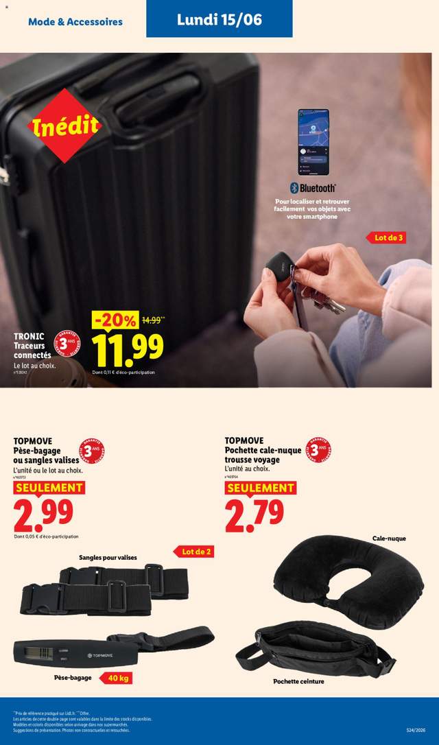 Nouveau catalogue Lidl à partir du 11/06