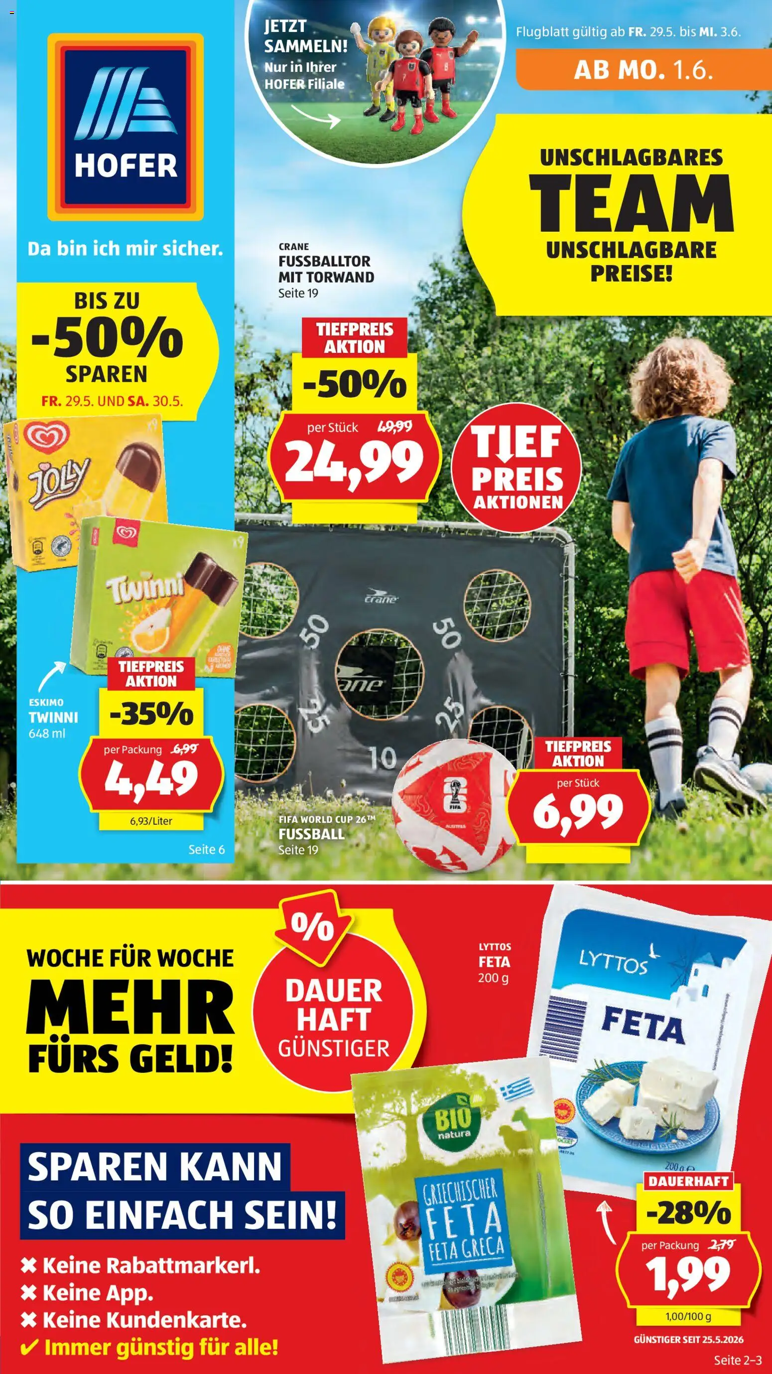 Vorschau der Angebote: Hofer Hofer Flugblatt gültig ab 29.05.2026