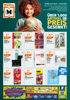 Vorschau von dem Prospekt des Geschäftes Müller, gültig ab dem 20.07.2026