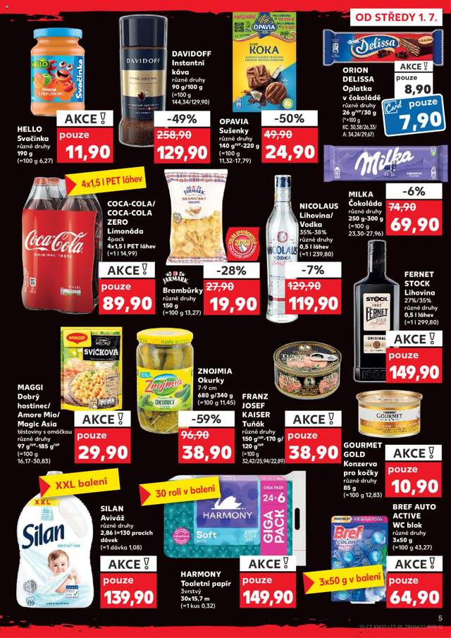Nový Kaufland leták od 01.07.