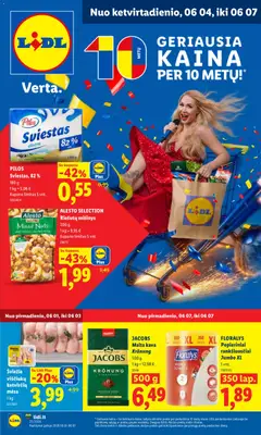 LIDL parduotuvės leidinio LIDL leidinys galiojančio nuo 2026.06.01 peržiūra