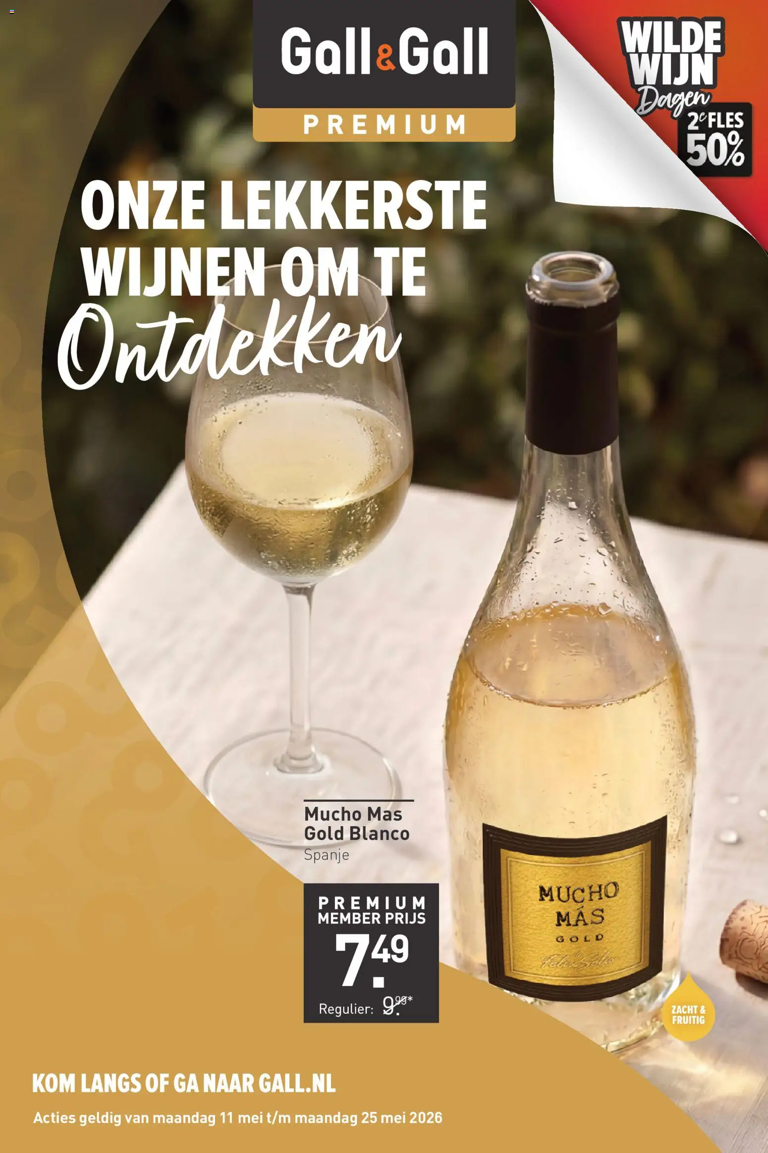 Voorbeeld van Gall en Gall folder - Premium folder van winkel Gall en Gall geldig vanaf 11-05-2026