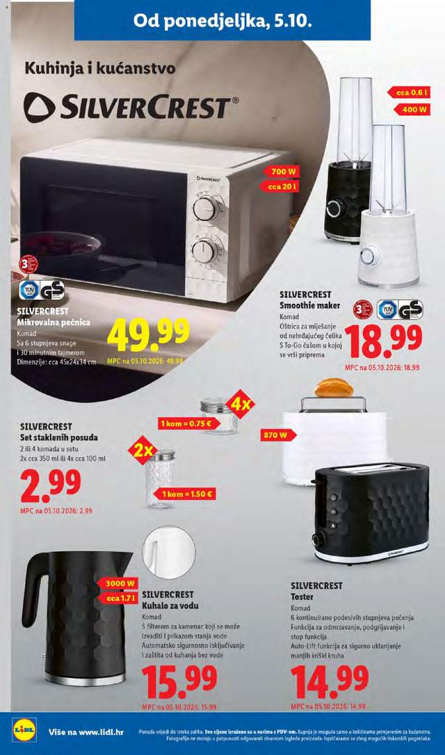 Novi Lidl katalog od 05.10.