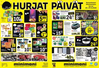 Kaupan Minimani Minimani tarjoukset Rovaniemi esikatselu, voimassa 23/09/2026