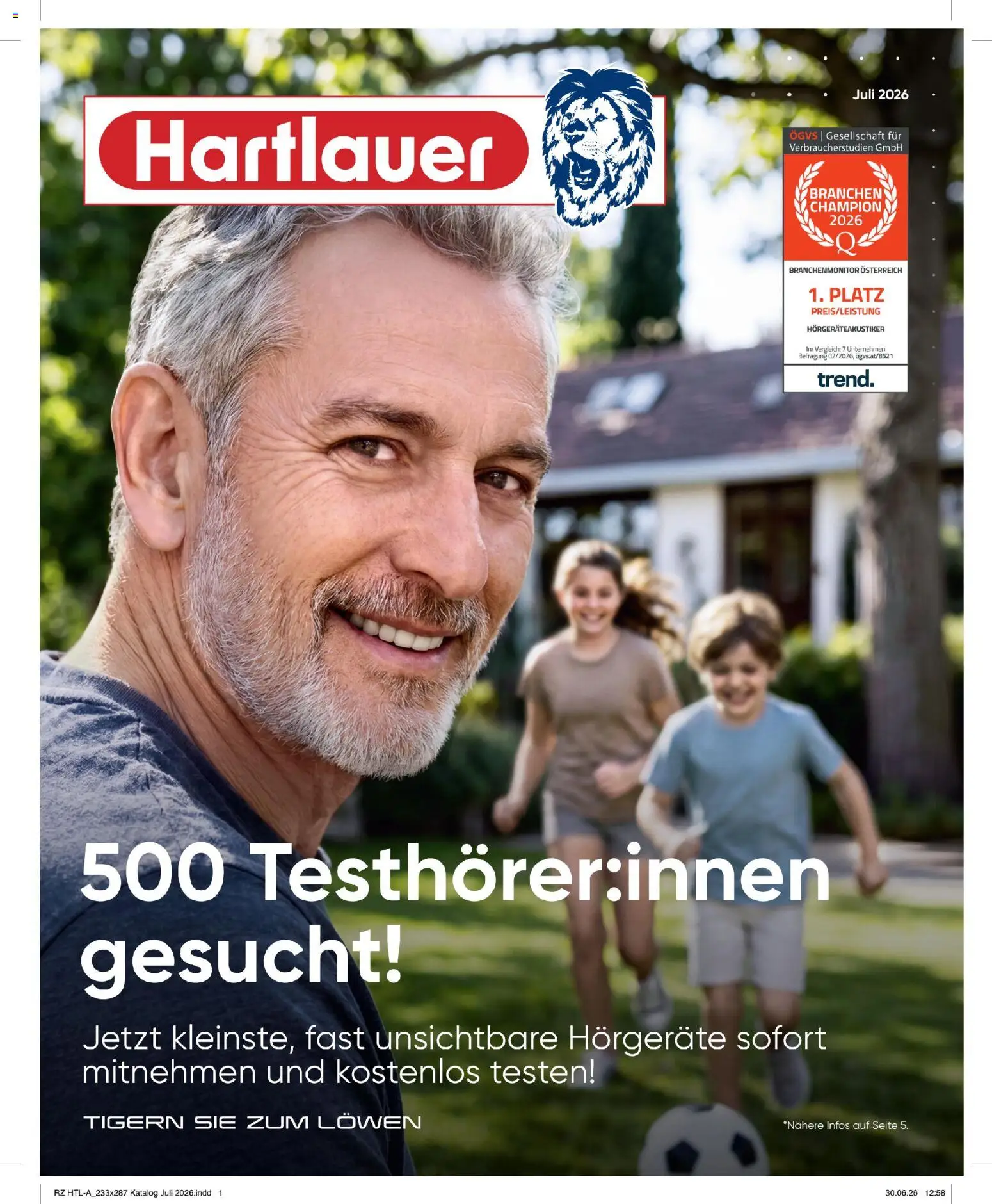 Vorschau der Angebote: Hartlauer Hartlauer 500 Testhörer:innen gesucht! gültig ab 10.07.2026