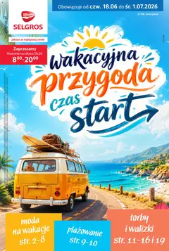 Pogląd gazetki "Selgros cash&carry gazetka - Urlop" ze sklepu Selgros cash&carry ważnej od 18.06.2026