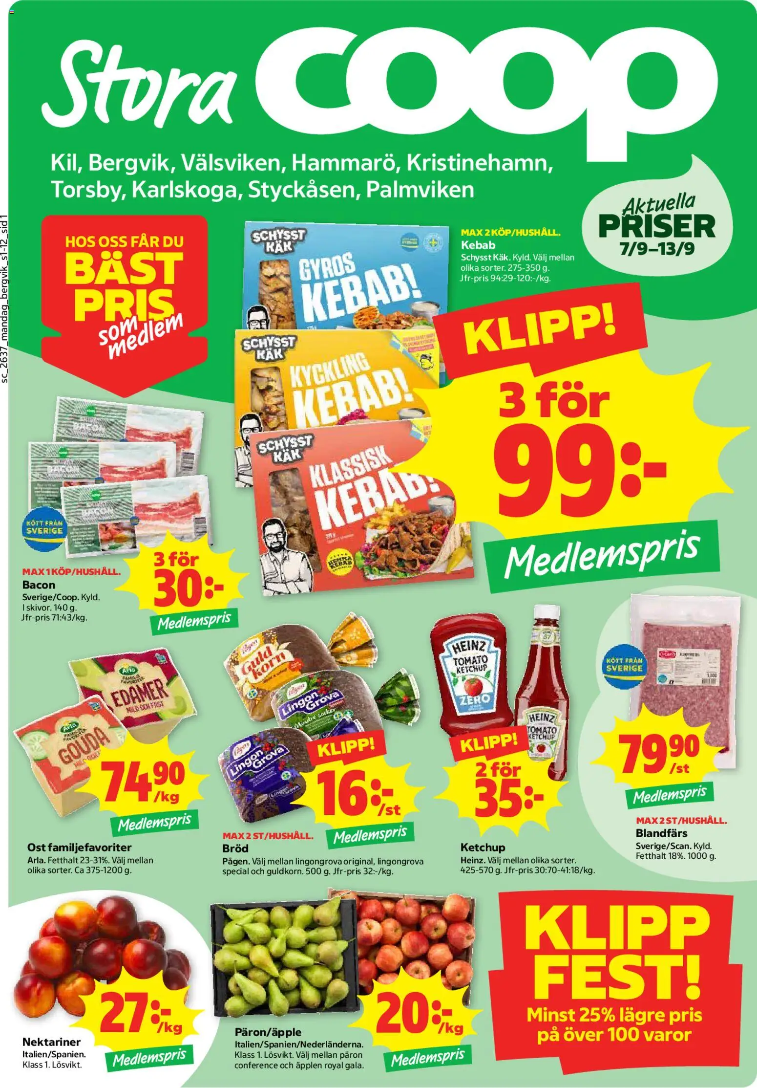 Förhandsgranska reklamblad Stora Coop erbjudanden från butik Stora Coop gäller från 07/09/2026