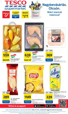Tesco - Tesco Szupermarket akciós újság megtekintése, amely érvényes 2026.07.02.-től