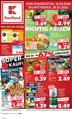 Vorschau von dem Prospekt des Geschäftes Kaufland, gültig ab dem 18.06.2026