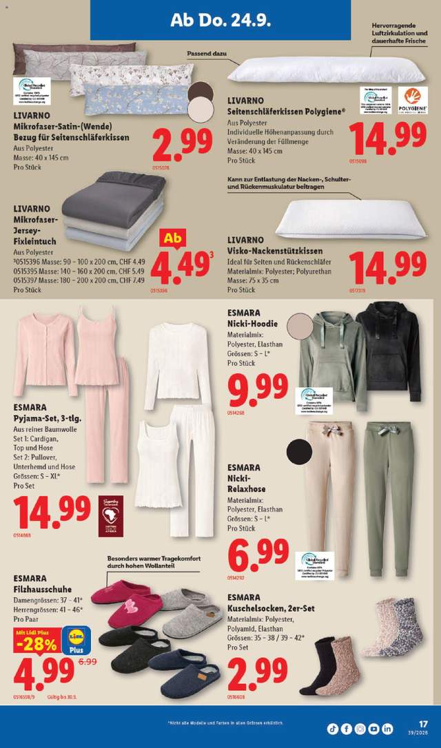 Neue Lidl Aktionen ab 24.09.