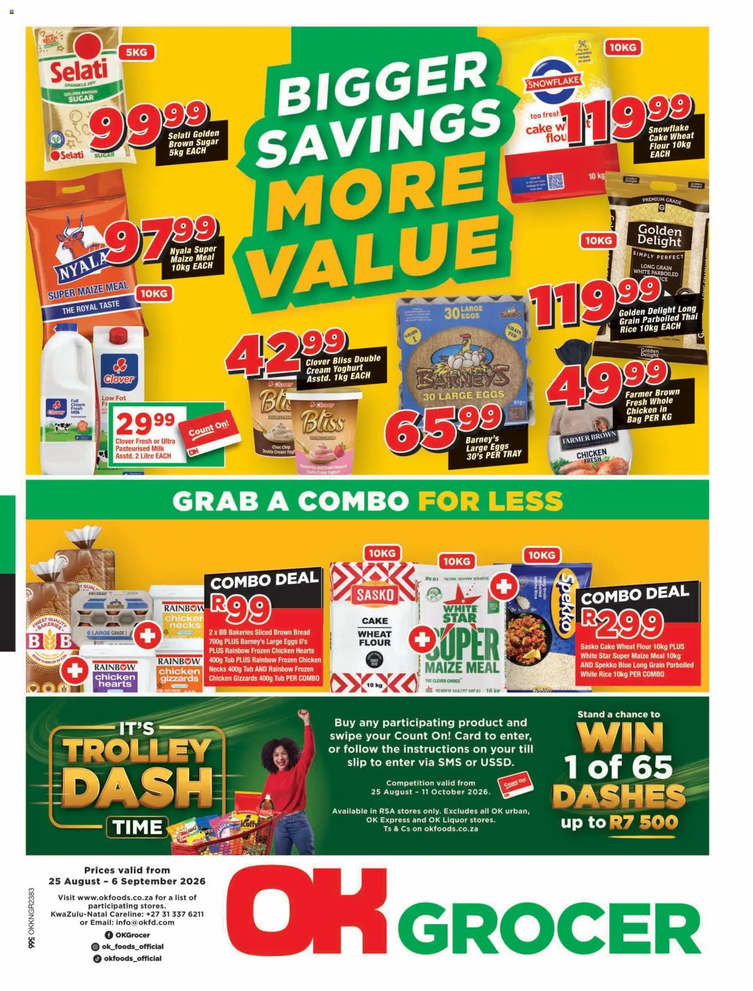 Preview of OK Foods flyer valid from 25/08/2026