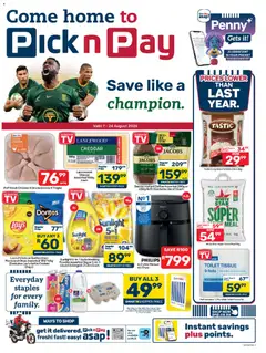 Preview of Pick n Pay flyer valid from 07/08/2026