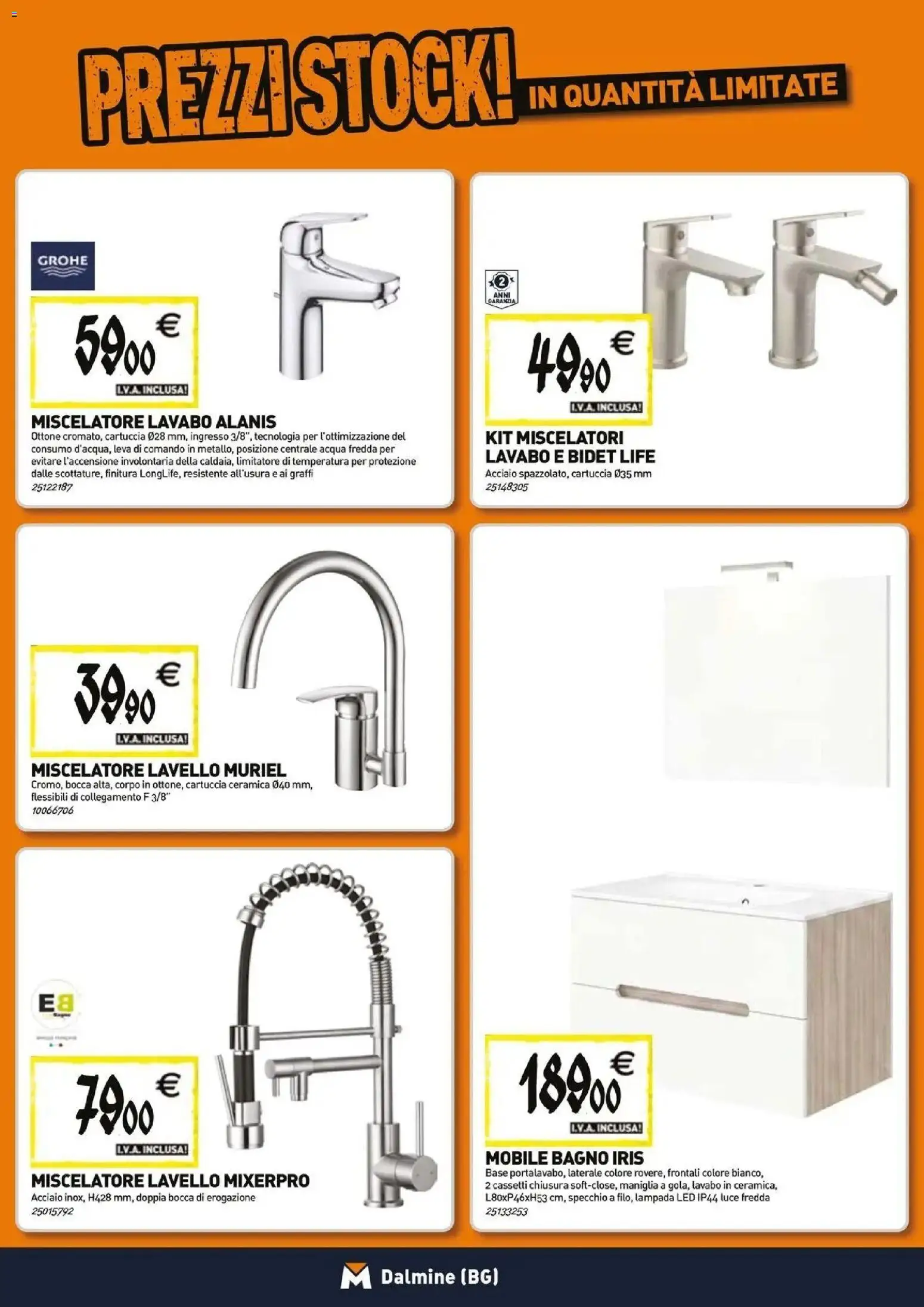 Anteprima dell'opuscolo TECNOMAT catalogo Dalmine dal negozio TECNOMAT valido da 29/10/2026