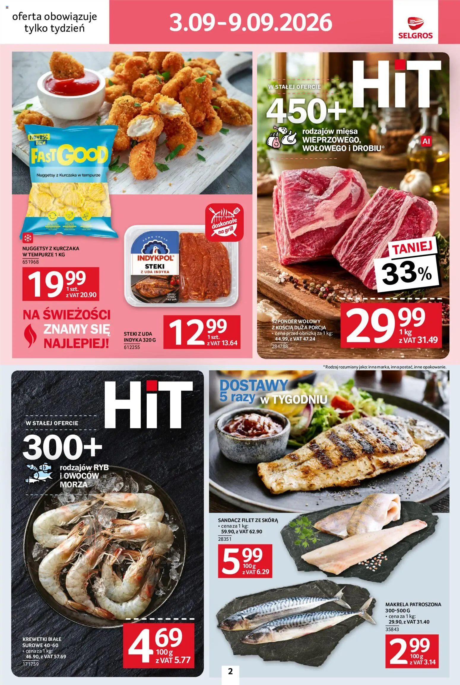 Pogląd gazetki "Selgros cash&carry gazetka - Jeszcze więcej super promocji" ze sklepu Selgros cash&carry ważnej od 03.09.2026