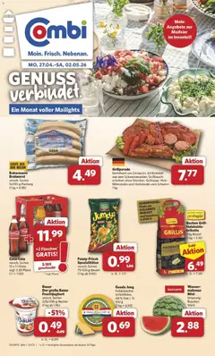 Vorschau von dem Prospekt des Geschäftes Combi, gültig ab dem 27.04.2026