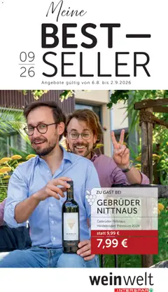 Vorschau der Angebote: Interspar Interspar Wein Welt gültig ab 06.08.2026