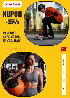 Pogląd gazetki "Martes sport promocje" ze sklepu Martes sport ważnej od 14.09.2026