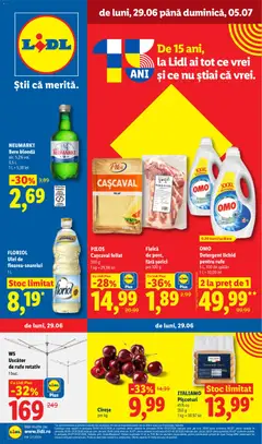 Previzualizarea de cataloage: Lidl Lidl Catalog valabil de la 29.06.2026