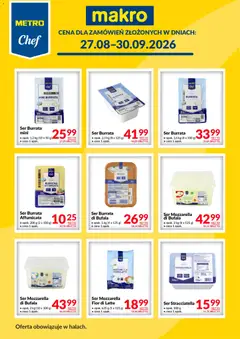 Pogląd gazetki "Makro gazetka - Metro Chef" ze sklepu Makro ważnej od 27.08.2026