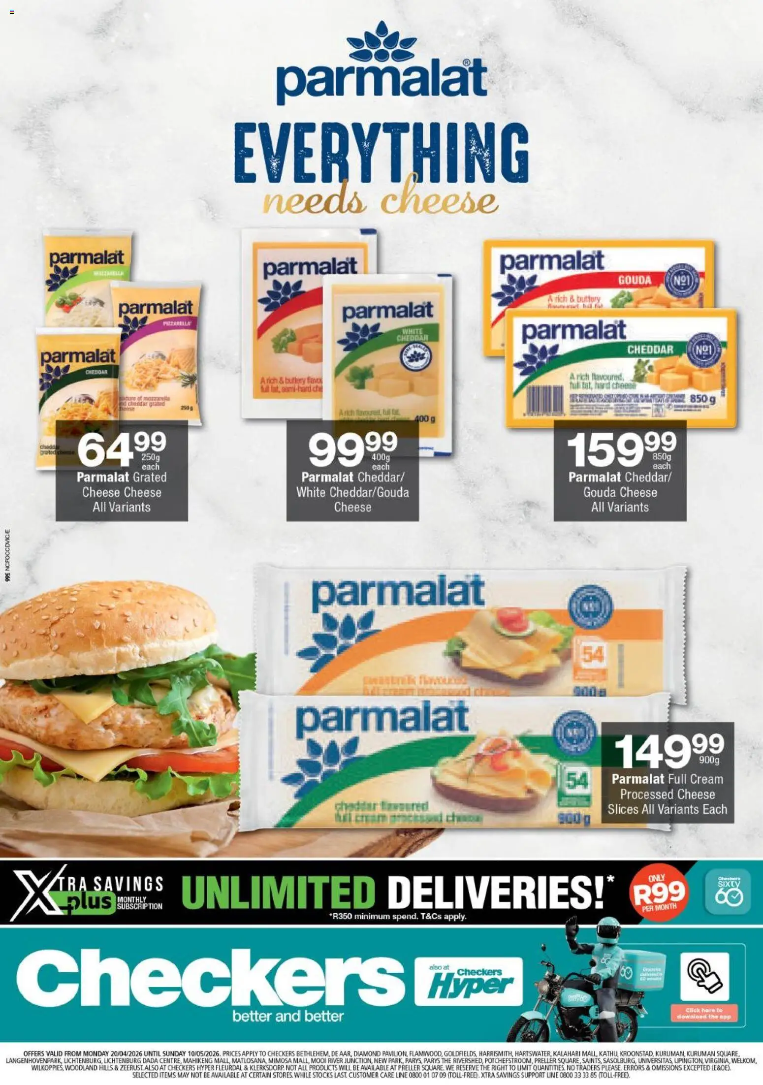 Checkers - Northern Cape - Parmalat Promotion 20/04 - 10/05/2026