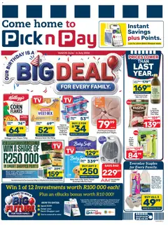Preview of Pick n Pay flyer valid from 25/06/2026