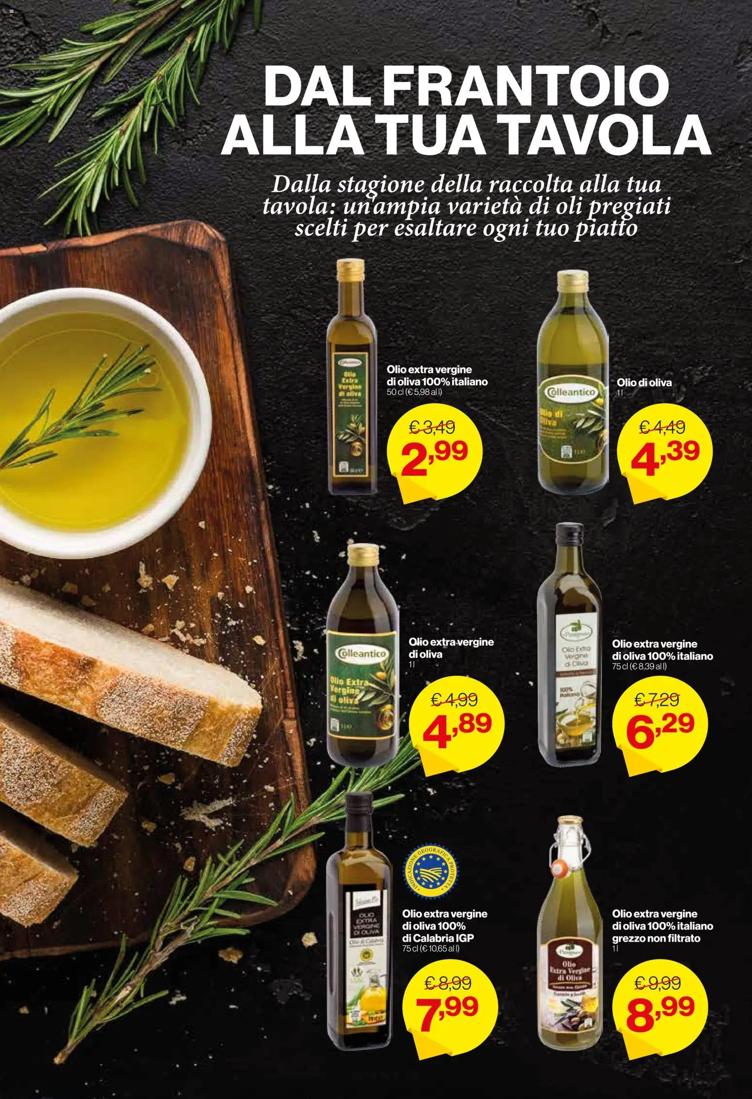 Anteprima dell'opuscolo IN's volantino dal negozio IN's valido da 09/09/2026 - Olio di Oliva, Piatto, Olio, Olio extra vergine