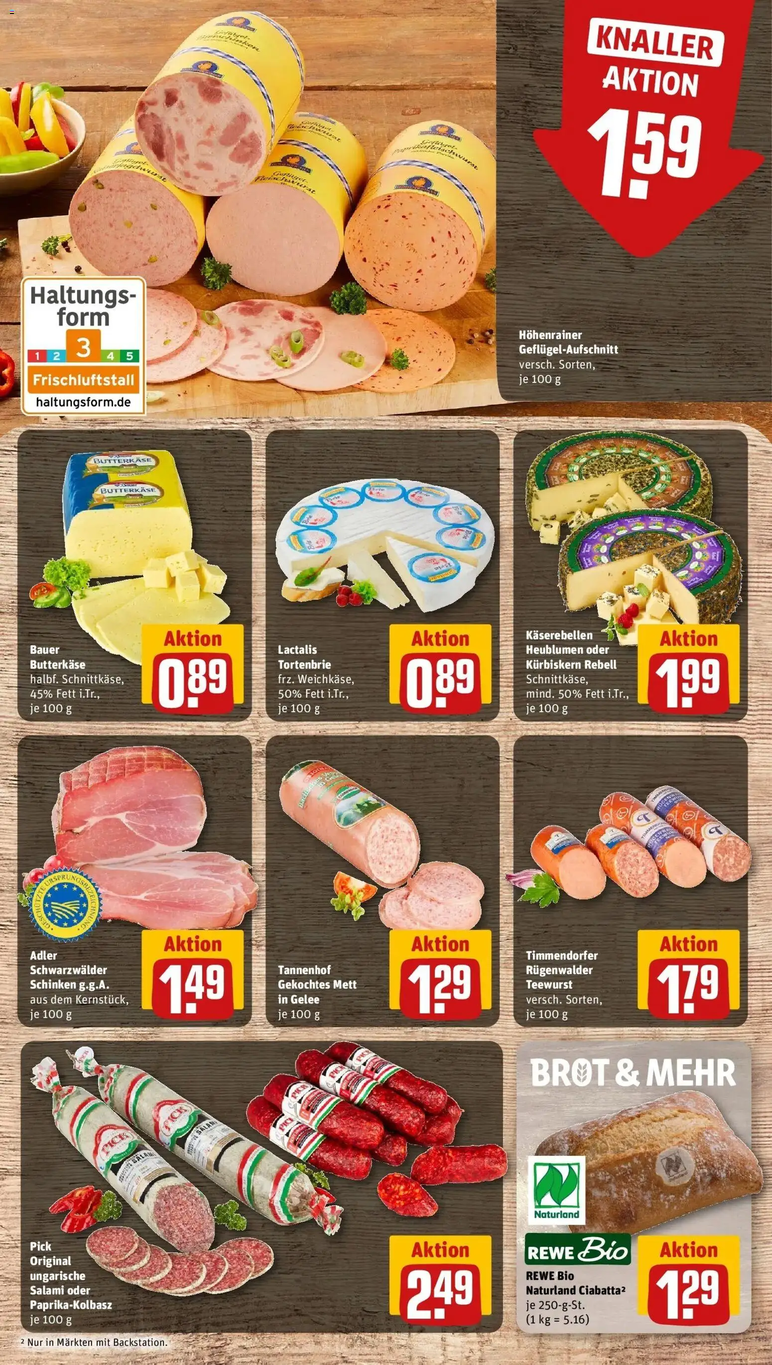 Vorschau von dem Prospekt des Geschäftes Rewe, gültig ab dem 19.10.2026