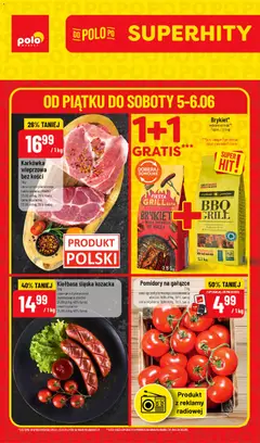 Pogląd gazetki "POLOmarket gazetka - Super Hity" ze sklepu POLOmarket ważnej od 05.06.2026