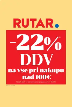 Predogled kataloga iz trgovine Rutar veljaven od 17.06.2026