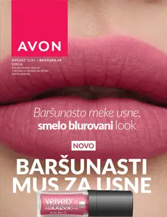 Pregled AVON kataloga - važi od 01.08.2026