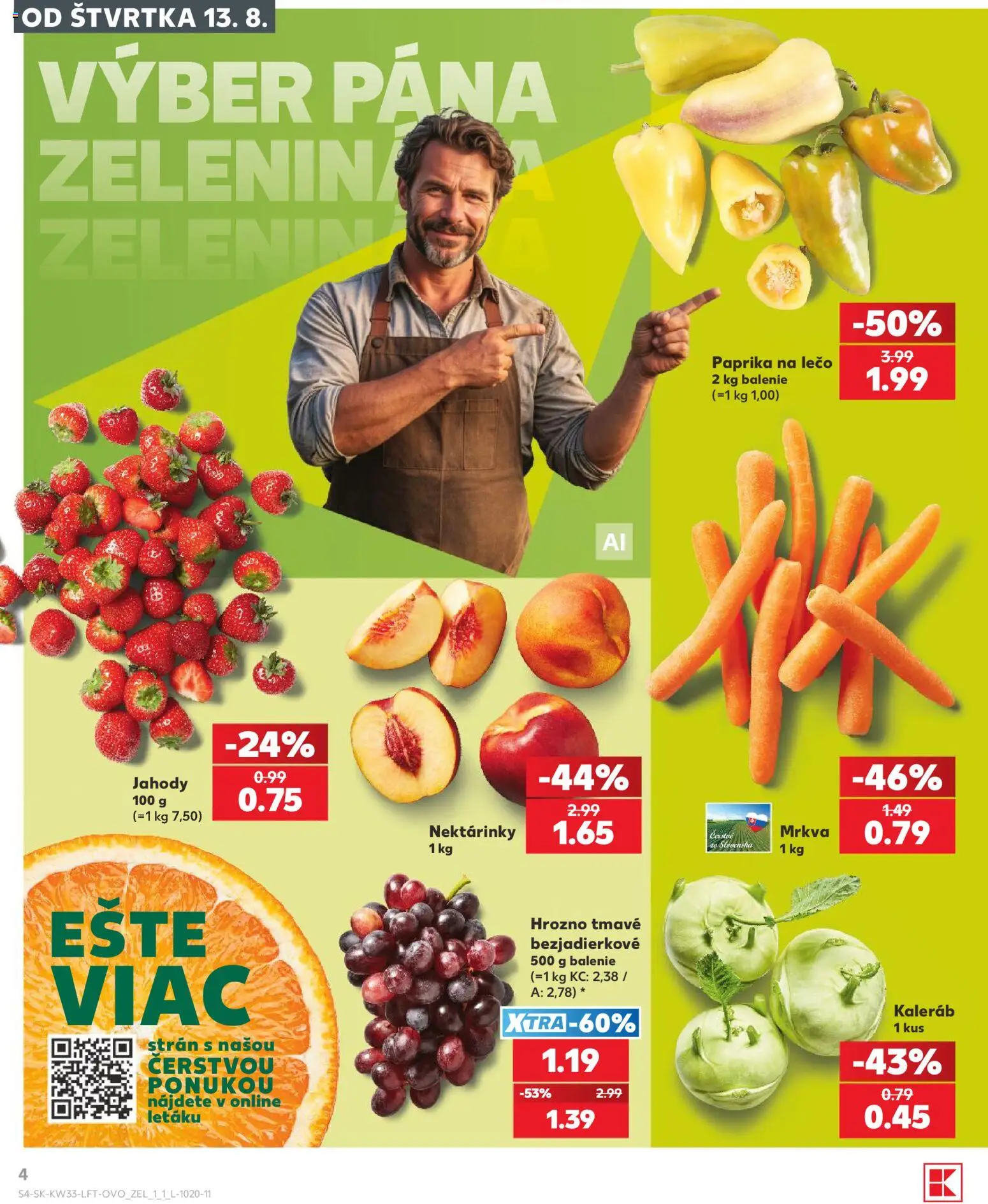 Náhľad Kaufland letáku platného od 13.08.2026