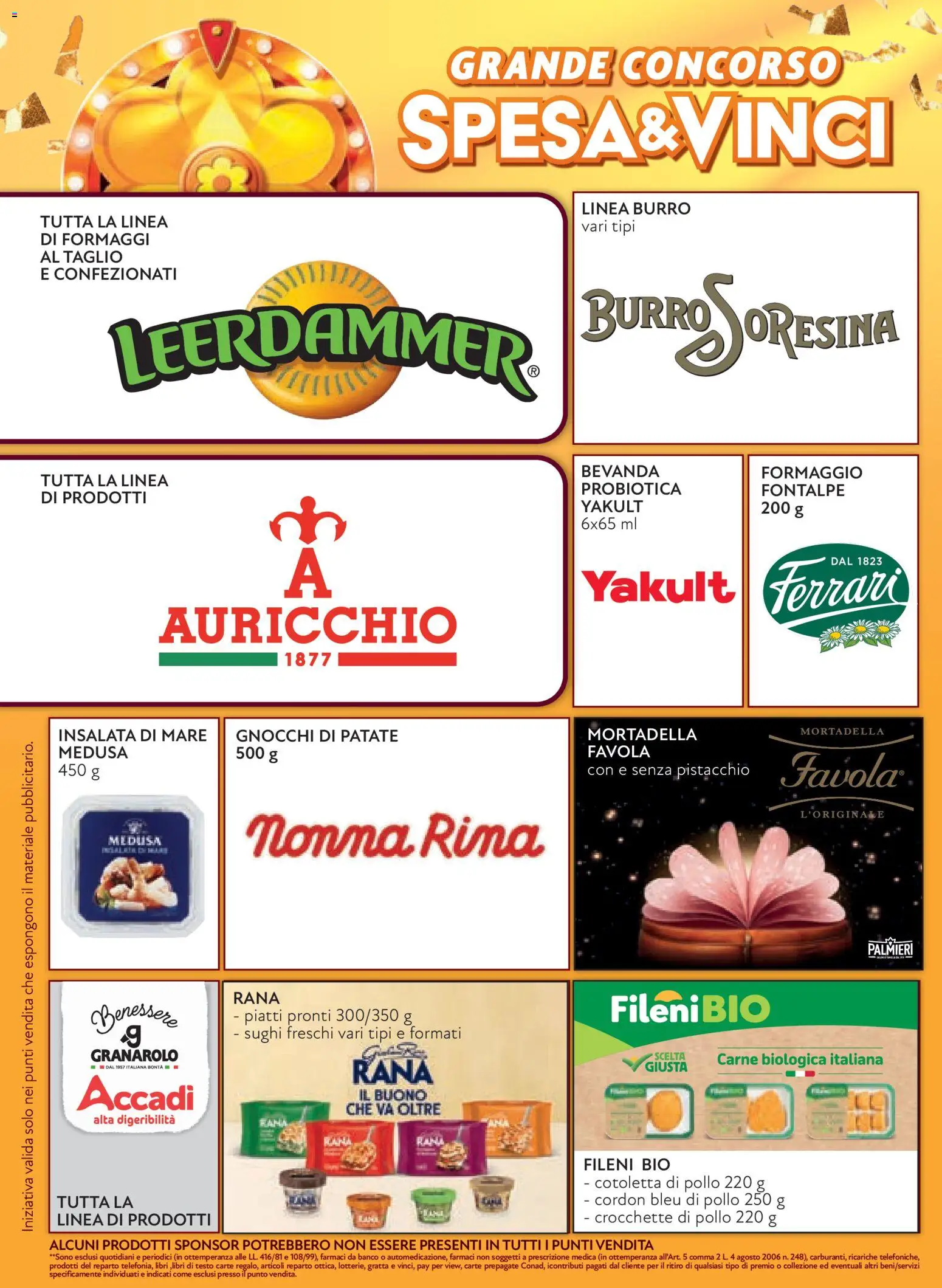 Anteprima dell'opuscolo Conad volantino Margherita Lombardia dal negozio Conad valido da 07/10/2026 - Pollo, Libri, Mortadella, Gnocchi di patate, Patate, Burro, Taglio, Piatti pronti