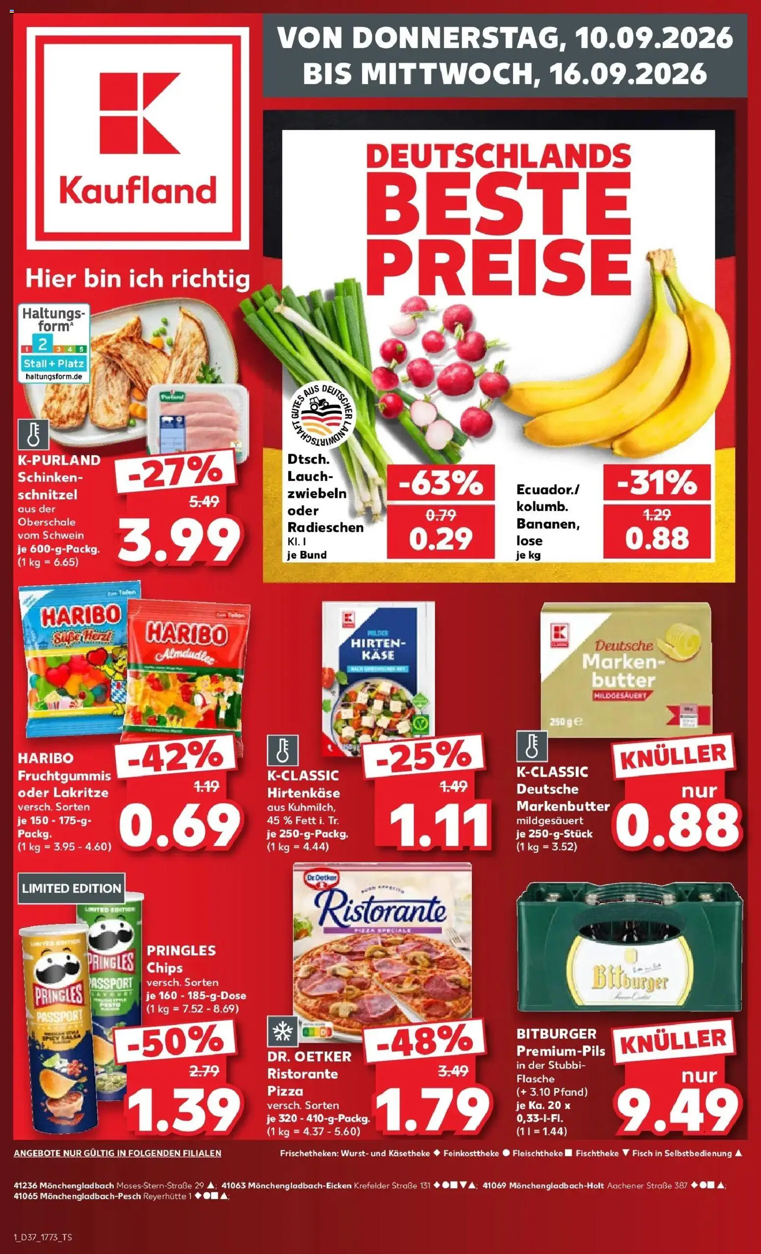 Vorschau von dem Prospekt des Geschäftes Kaufland, gültig ab dem 10.09.2026