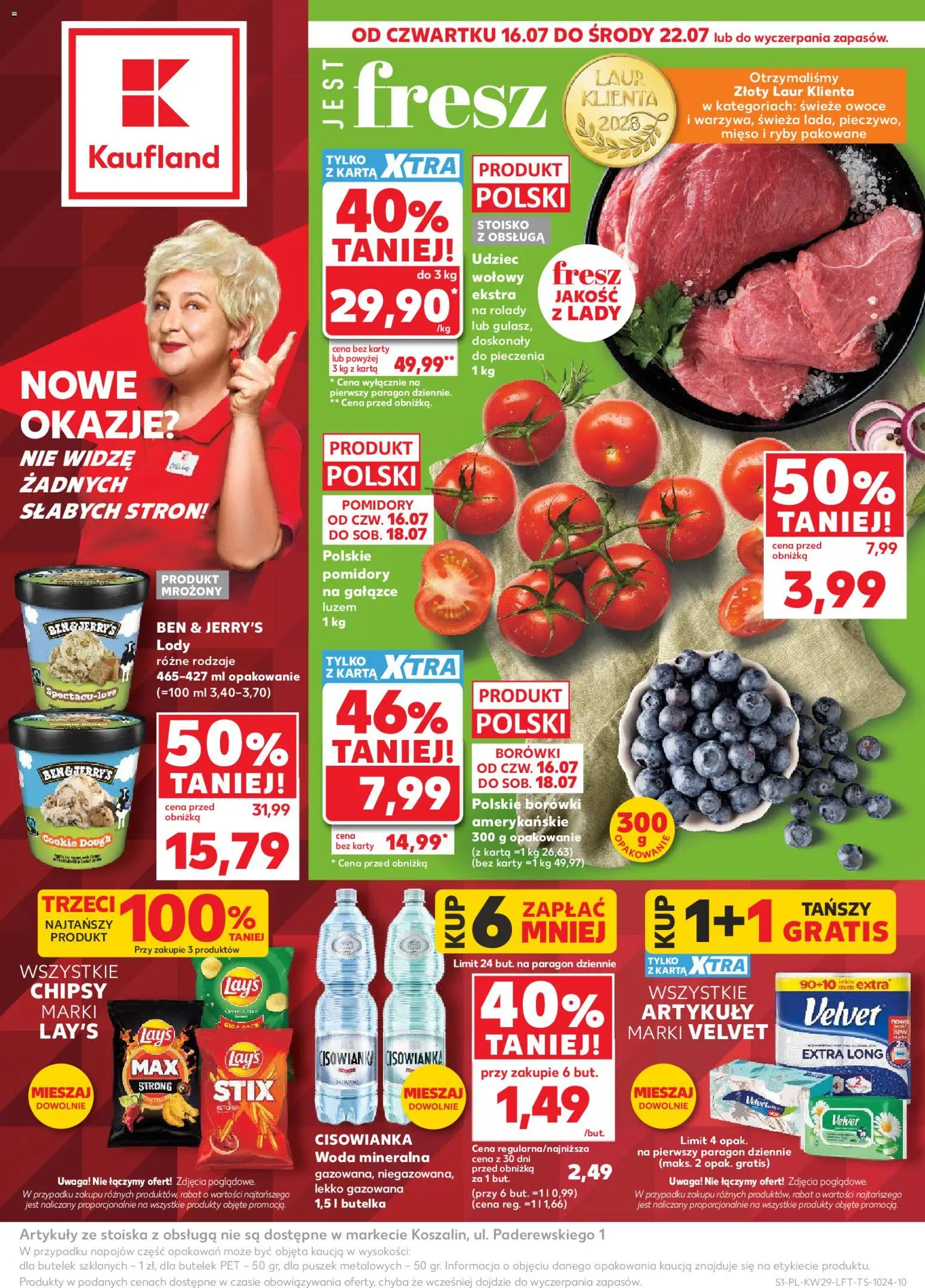 Pogląd gazetki "Kaufland gazetka" ze sklepu Kaufland ważnej od 16.07.2026