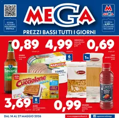 Anteprima dell'opuscolo Mega volantino dal negozio Mega valido da 14/05/2026