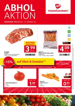 Vorschau der Angebote: Transgourmet Transgourmet Abhol Aktion gültig ab 26.10.2026