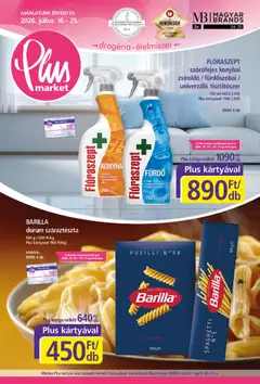 Plus Market - Plus Market akciós újság megtekintése, amely érvényes 2026.07.16.-től