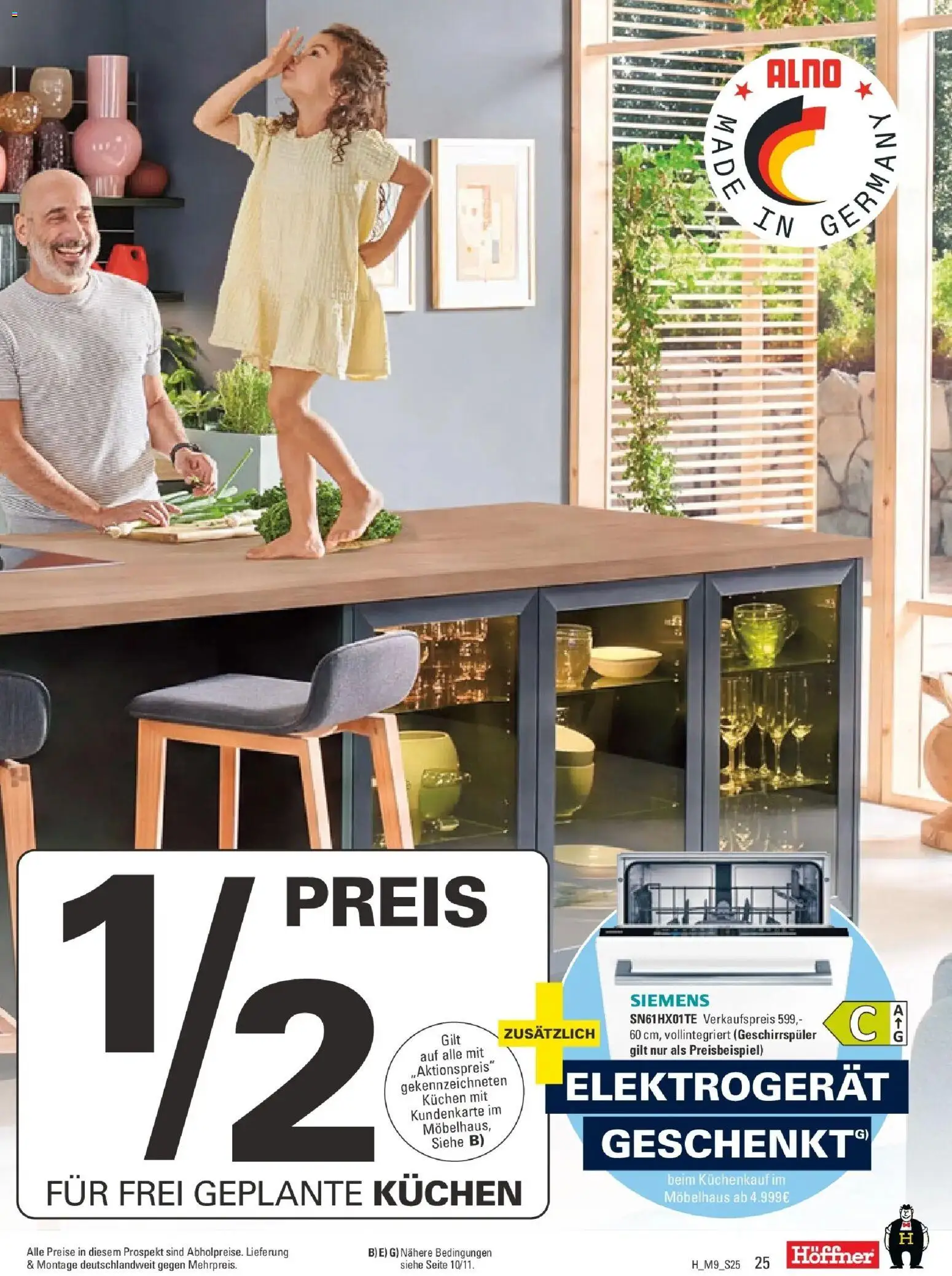 Vorschau von dem Prospekt des Geschäftes Höffner, gültig ab dem 14.10.2026 - Kuchen, Siemens, Geschirrspüler