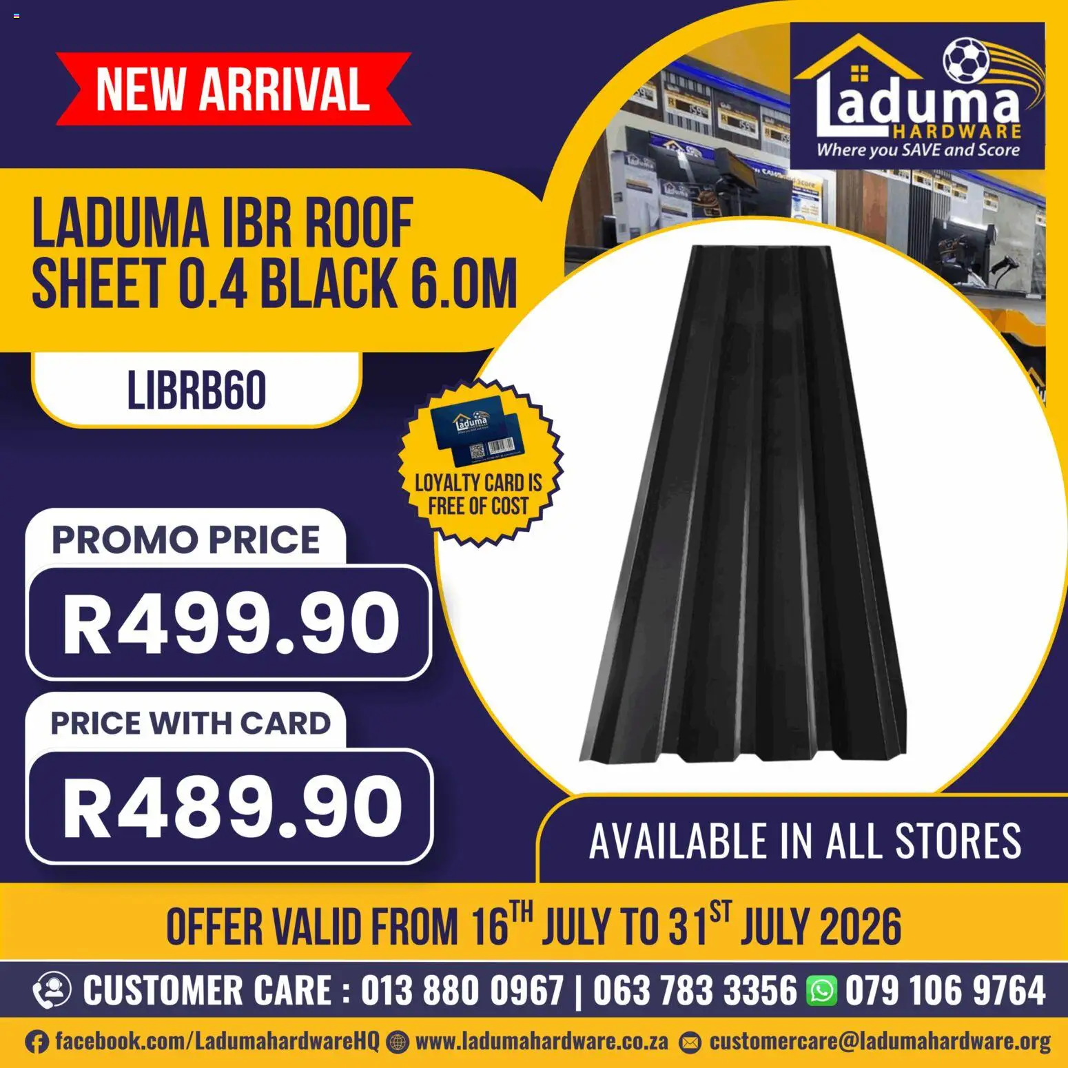 Preview of Laduma Hardware flyer valid from 16/07/2026