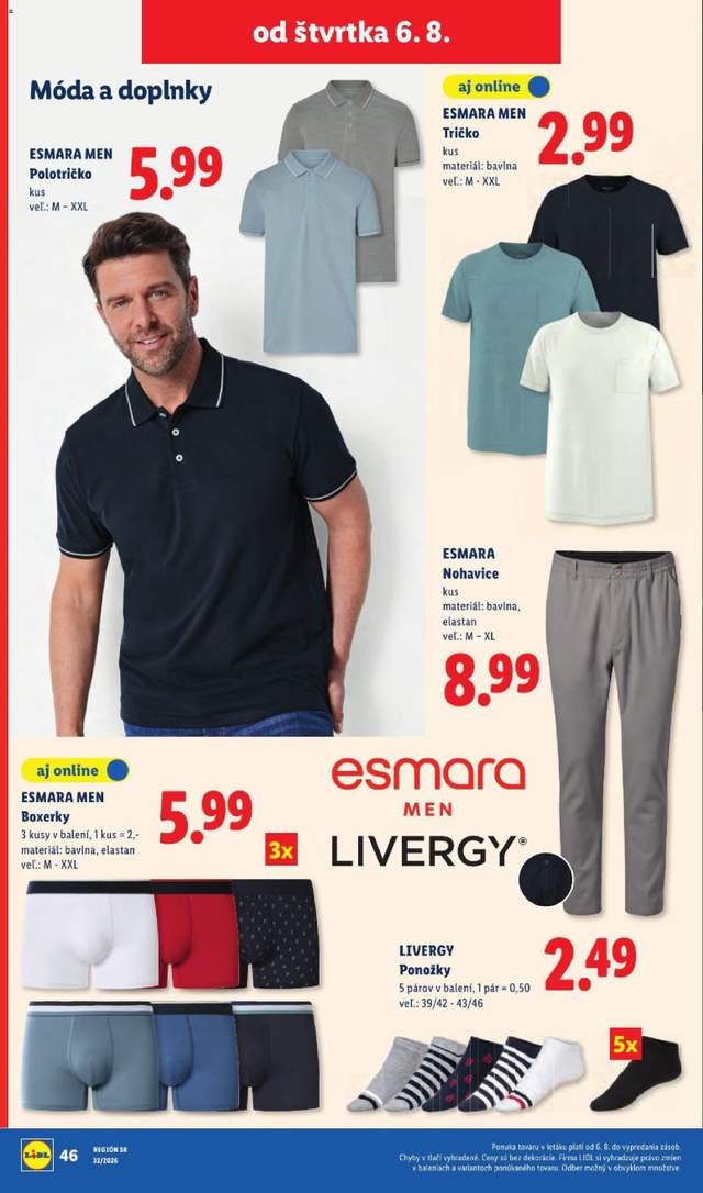 Nový Lidl leták od 03.08.