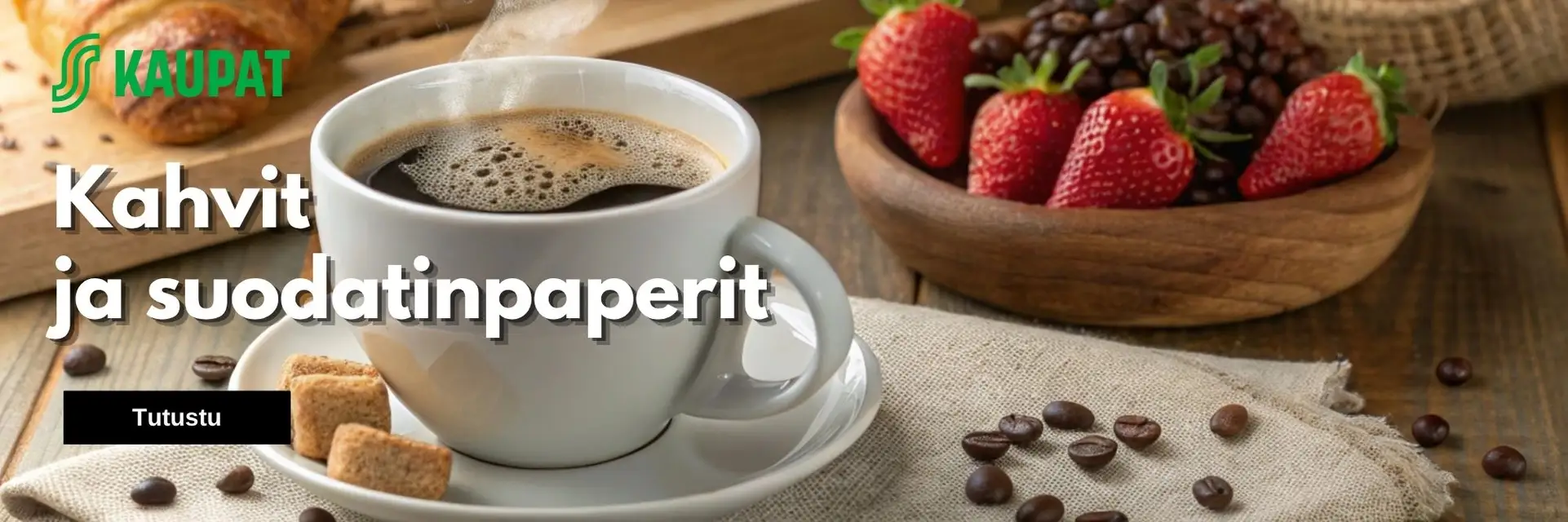 Kahvit ja suodatinpaperit