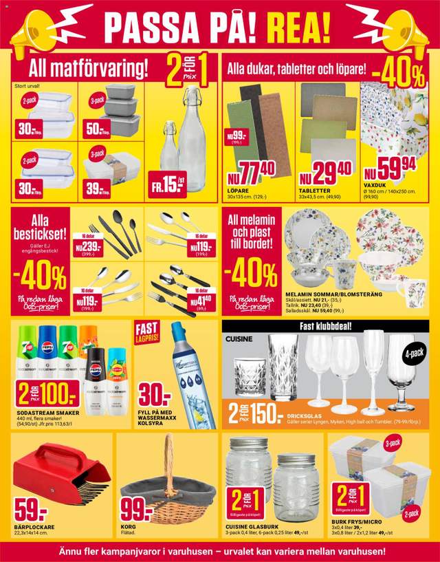 Nytt ÖoB reklamblad från 13/07